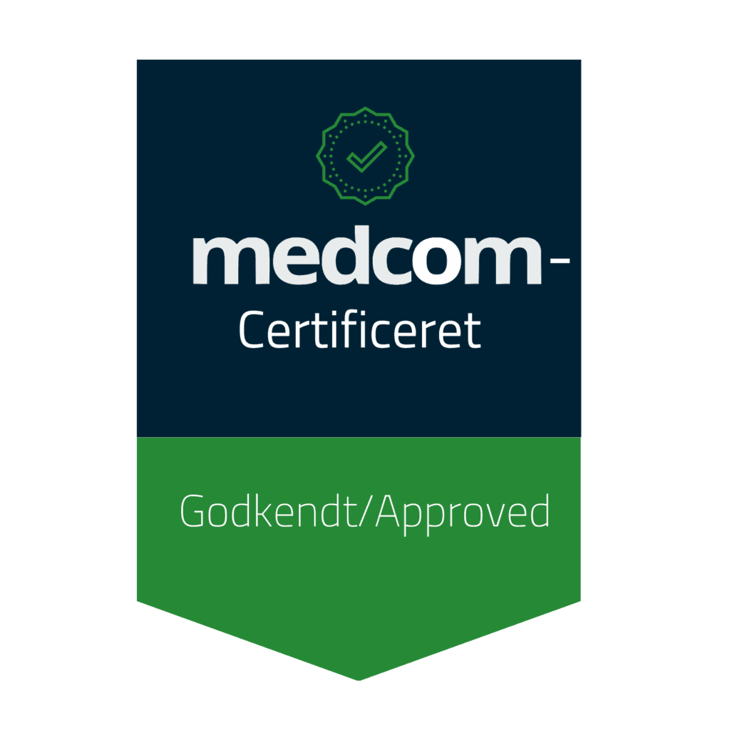 MedComs certificerings-logo